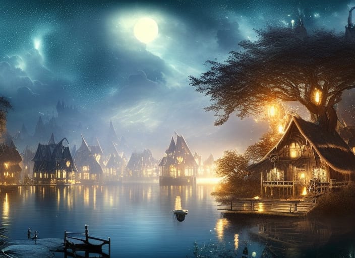 "Moonlight Village - made with @NightCafeStudio 

creator.nightcafe.studio/creation/WKiLI…

#aiart #nightcafe #digitalart