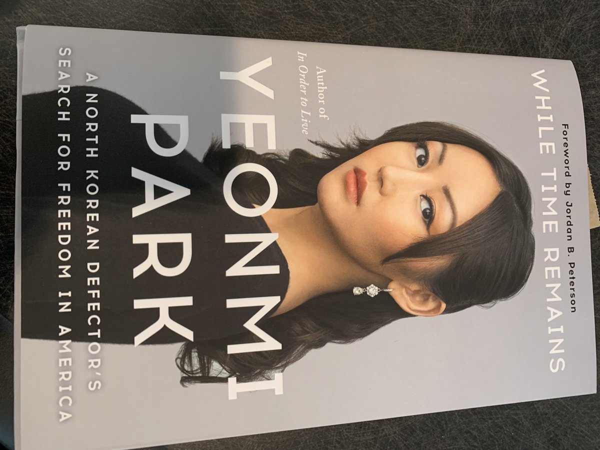 SusannaHardy007's tweet photo. @YeonmiParkNK I just finished reading your nicely written book, #WhileTimeRemains. Wishing you continued success and the best of luck in the future! https://t.co/2sKndbM2tY