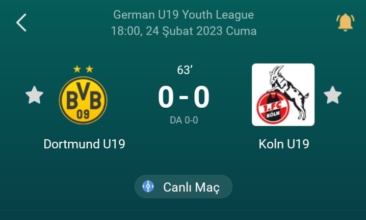 betsinyal's tweet photo. MAÇ SONU 0.5 ÜST GOL
ORAN:1.50
#tips #tipster #iddaa #bahis #wonn https://t.co/pQ2QCofFof