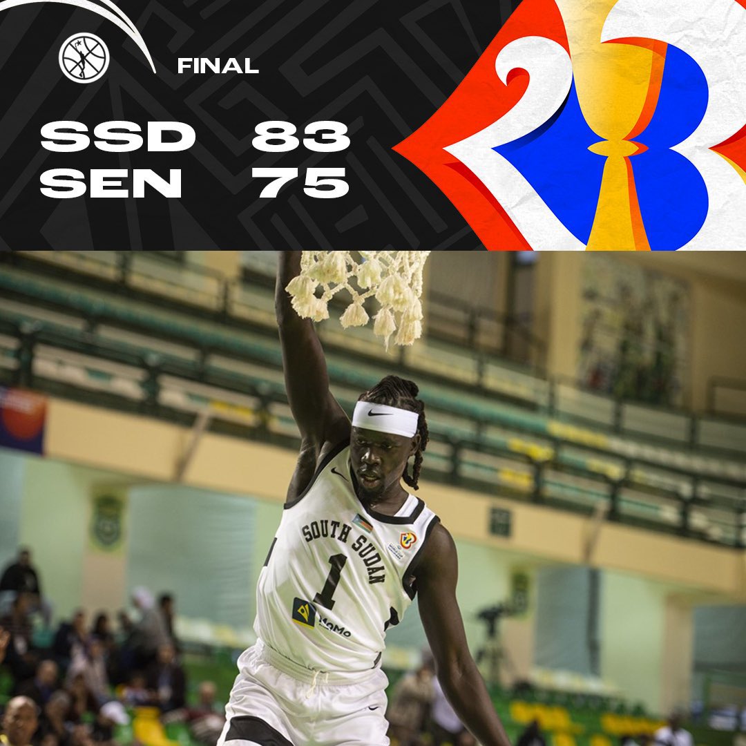 We made it! Congratulations <a href="/SSBFed/">South Sudan Basketball</a> and  Bright Stars for making us proud. 
#SSOT #SSDvsSenegal #FIBAWC2023