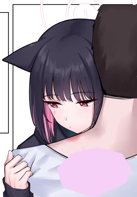 カズサ壁ドン3月1日公開#ブルアカ 