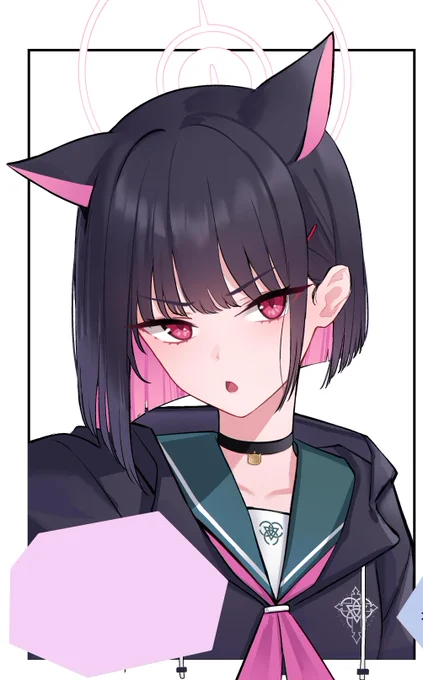 カズサ壁ドン3月1日公開#ブルアカ 