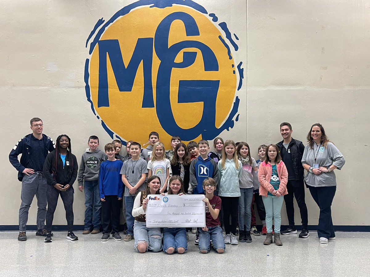 P3R visited Claysville Elementary to promote and support their Kids of Steel Training Club. The team was awarded $1250 to cover transportation and incentives to earn as they reach their goal of 25 miles of activity before the Kids Marathon on May 6th! <a href="/McGuffeySD/">McGuffey School Dist</a> <a href="/KidsofSteelPGH/">Kids of STEEL</a>