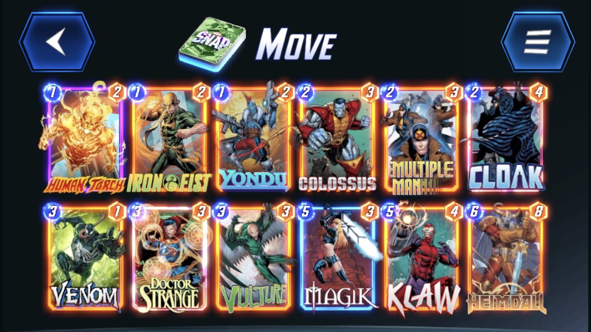 forbesjoness's tweet photo. @heywrighty @MARVELSNAP @DekksterGaming @ACozyGamer I need Ultron before I make a patriot deck but in the meantime, move has been my most successful https://t.co/ZB7B1Tj3if