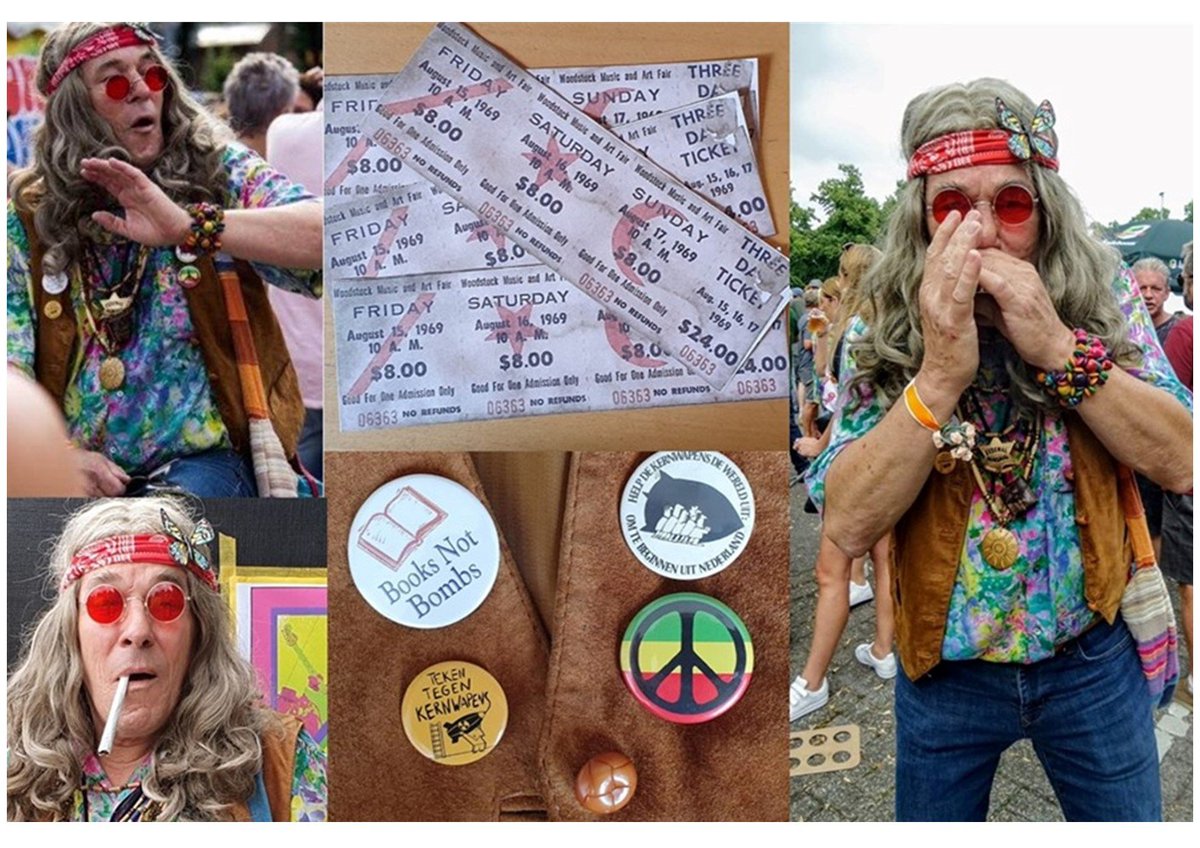 Zondag 12 maart 2023 #StARTfestival in het #Openluchttheater de #Doolhof in #Tegelen (De Drink 7) Vele (inter-)nationale #Straattheater #Acts zullen zich hier presenteren. #GratisEntree. 
Ook #HarrieDeHippie zal hier aanwezig zijn. Zijn motto: "#PeaceMan!" is actueler dan ooit!