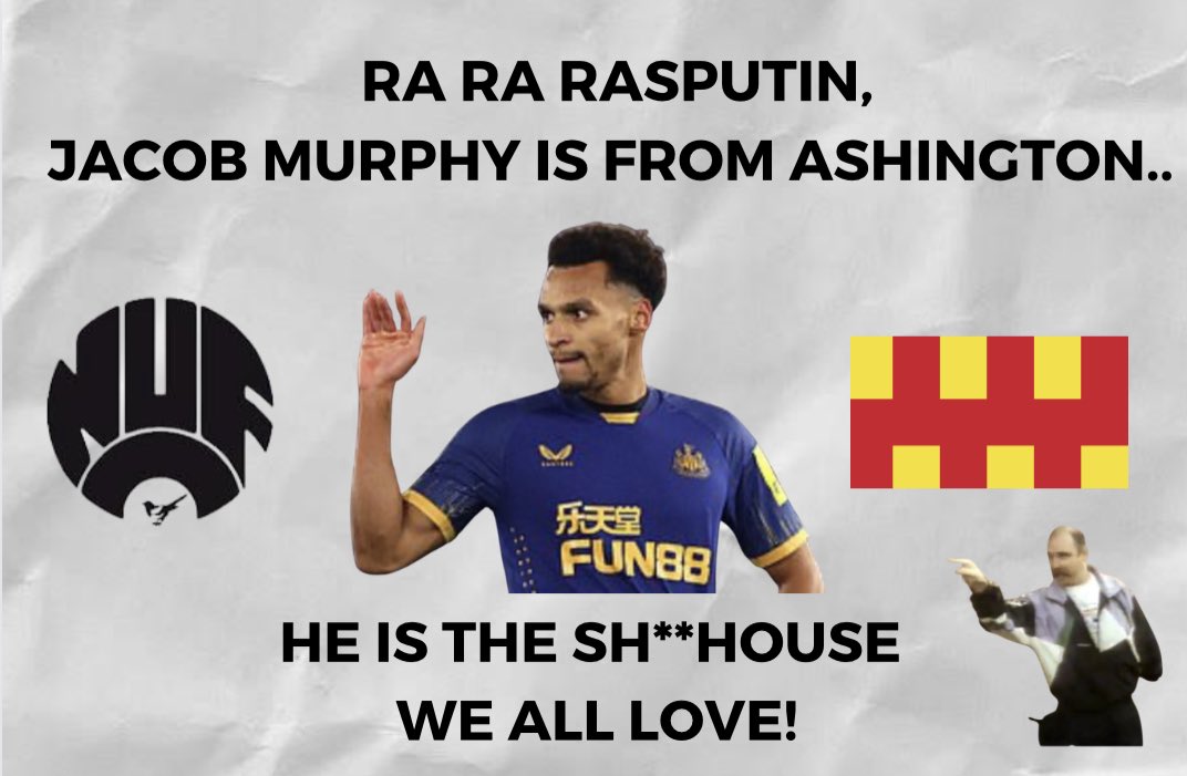 Just been informed that this flag is heading to #Wembley on Sunday! 🤣😎 
@JacobMurphy95 #Ashington #NUFC #CarabaoCupFinal #NUFCFans