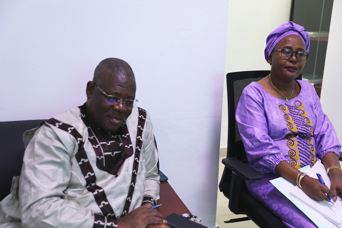 PNUDBurundi's tweet image. Leurs échanges ont porté sur les possibilités de coopération entre les deux institutions. #ODD16, #ODD17 #FutureSmart