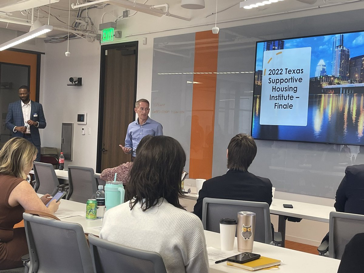 Today <a href="/CSHInfo/">CSH</a> SW Team is concluding the 2022 Supportive Housing Institute in partnership with <a href="/TSAHC/">TSAHC</a>. Congratulations to the project teams on the creation of 554 units of supportive housing!