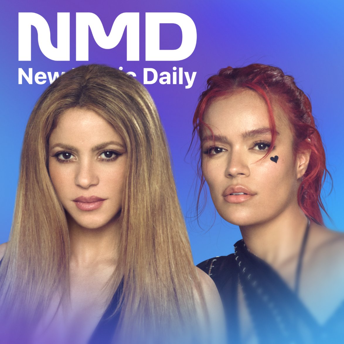 AppleMusic's tweet image. The collab we needed. @karolg teams up with @shakira for #TQG, now playing on #NewMusicDaily. 🔥 apple.co/NMDKGS