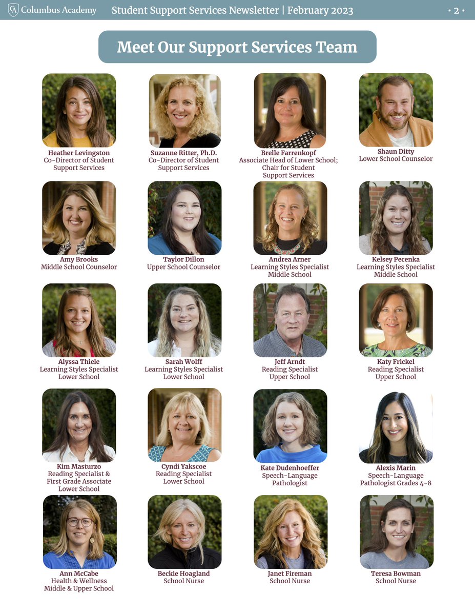 Vikes_Support's tweet photo. Our first newsletter of the 2022-23 school year is available at https://t.co/mmzZudhIBg. Led by co-directors Suzanne Ritter and Heather Levingston, this 20-person team oversees efforts to support Academy students across all three divisions. Learn more in the February newsletter! https://t.co/XcCiSPOFVN