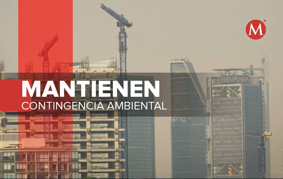 Milenio's tweet photo. 🚨 #ÚLTIMAHORA 🚨

Mantienen contingencia ambiental en el #ValleDeMéxico 

https://t.co/1NVVDPhglP https://t.co/JJLlyf1NeK