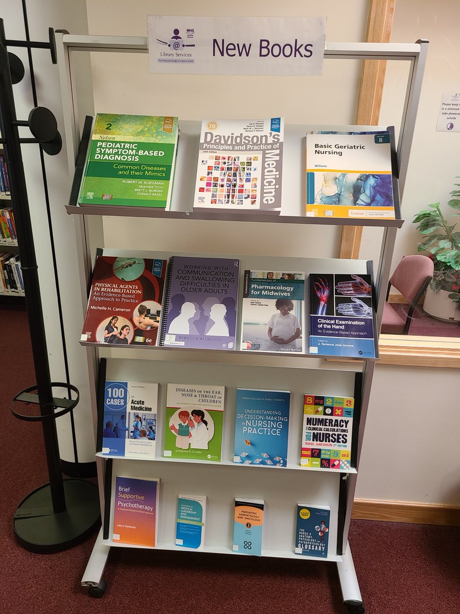 NHSAAALibrary's tweet photo. Another lovely collection of new books are now out on display at Crosshouse Library for you to borrow.π#NewBookFriday https://t.co/vTMi3NLxlt