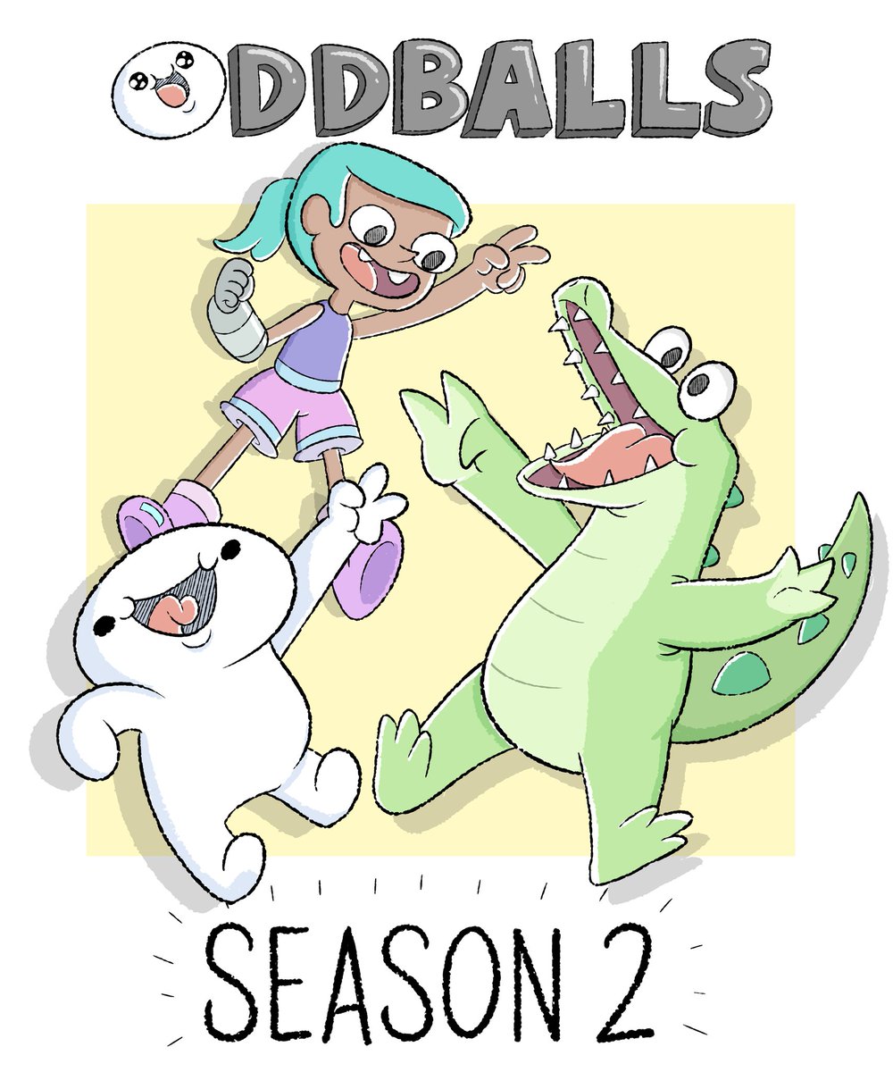 SEASON 2 OF ODDBALLS IS NOW OUT ON NETFLIX!!!!!!