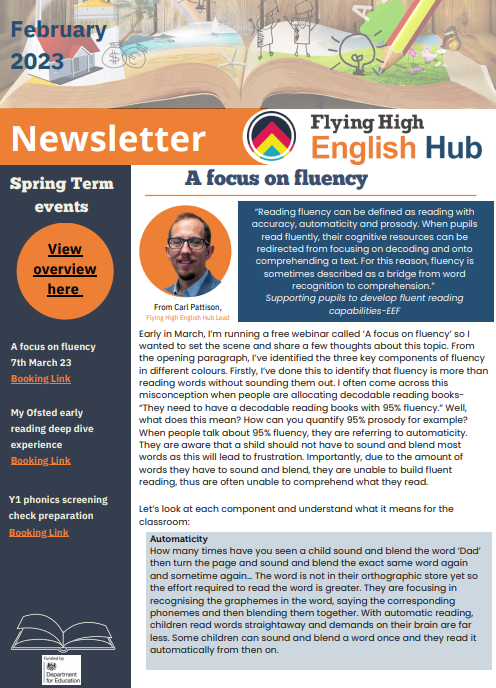 HubFlying's tweet image. Hot of the press, its this month's newsletter!  Join our mailing list to receive your copy into your inbox. 
Email englishhub@flyinghightrust.co.uk and ask to subscribe. 

#englishhub #fluency #reading