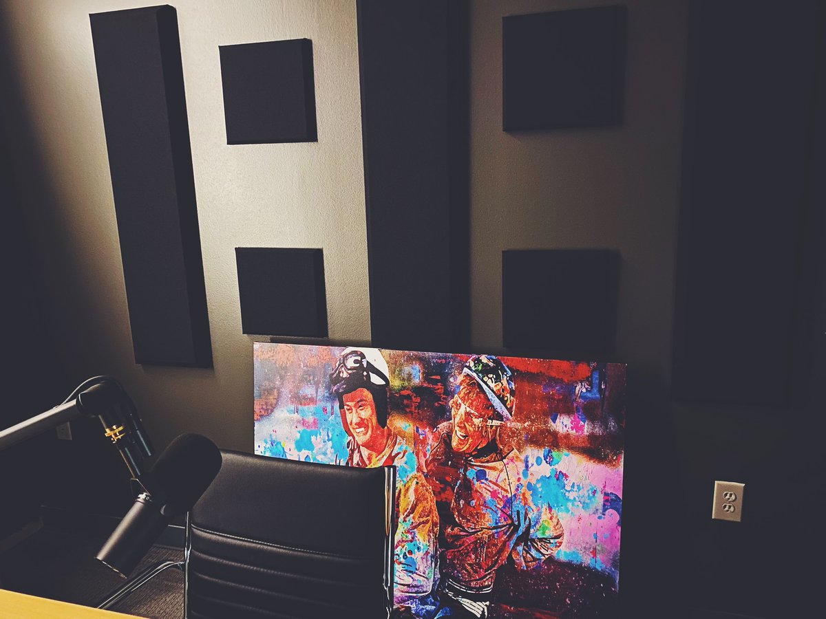 corpmagic's tweet photo. Who says voiceover recordings have to be serious? Definitely not Lloyd and Harry from #DumbAndDumber! Thanks for reminding us to always have a little fun in the booth. ๐๐๏ธ #CorporateMagic https://t.co/F7909qsCMw