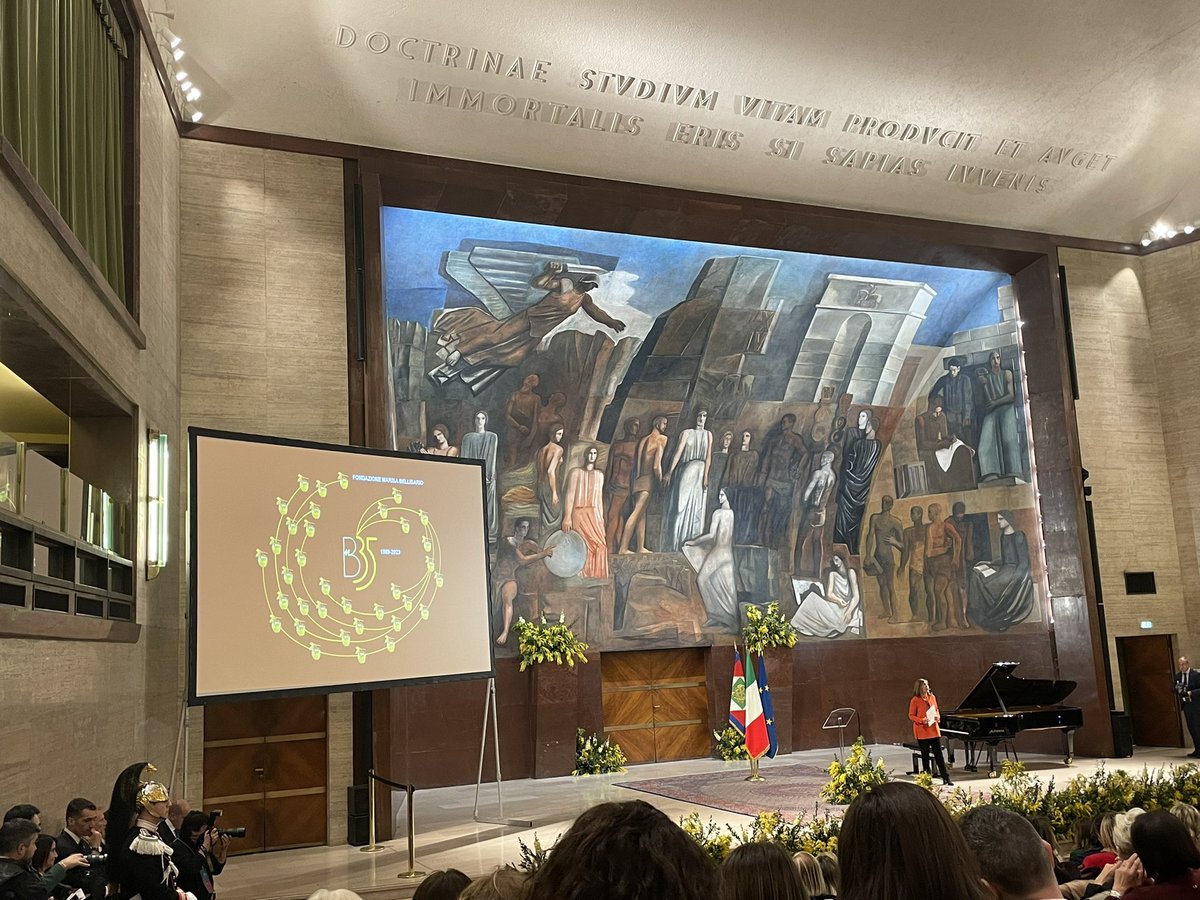 Donne che fanno la differenza: 35 anni di impegno per le donne della <a href="/FondBellisario/">FondazioneBellisario</a> <a href="/lellagolfo/">Lella Golfo</a> 
La Sapienza è femmina! ☺️❤️
“Pari opportunità per pari capacità” secondo la rettrice Antonella Polimeni
<a href="/SapienzaRoma/">Sapienza Università di Roma</a> alla presenza del presidente Mattarella <a href="/Quirinale/">Quirinale</a>