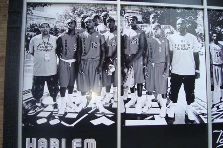 daves_joint's tweet photo. #Flashback Summer 2010. That summer was one of the best summers ever for New York City in terms of 🏀. It was the first time that a hardwood court was ever installed at Rucker Park & plus, the World 🏀 Festival was in session. One of the particular events that came out of that was the Battle of the Boroughs, which was organized through @GAMESEVENmktg & @Nike . Teams comprised of players from four of the five boroughs: Queens, Brooklyn, The Bronx & Harlem (Manhattan, to be exact). #worldbasketballfestival