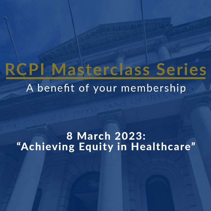 Royal College of Physicians of Ireland (@rcpi_news) on Twitter photo 📢 RCPI Masterclass: Achieving Equity in Healthcare - More Than Just an Appointment
📅 8 March 2023
⏰ 17:30-19:30
2️⃣ CPD Credits
Book now: bit.ly/413w89y
<a href="/DrTrevorDuffy/">Trevor Duffy</a> @susanmsmith <a href="/ClionaNi/">Cliona Ni Cheallaigh</a> 📢 RCPI Masterclass: Achieving Equity in Healthcare - More Than Just an Appointment
📅 8 March 2023
⏰ 17:30-19:30
2️⃣ CPD Credits
Book now: bit.ly/413w89y
<a href="/DrTrevorDuffy/">Trevor Duffy</a> @susanmsmith <a href="/ClionaNi/">Cliona Ni Cheallaigh</a>