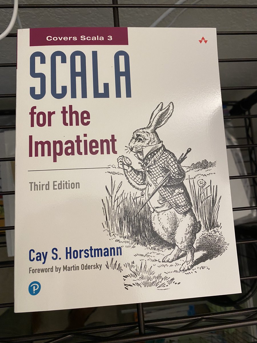 SalarRahmanian's tweet image. Look what arrived in time for a rainy weekend 🎉 #scala #scala3