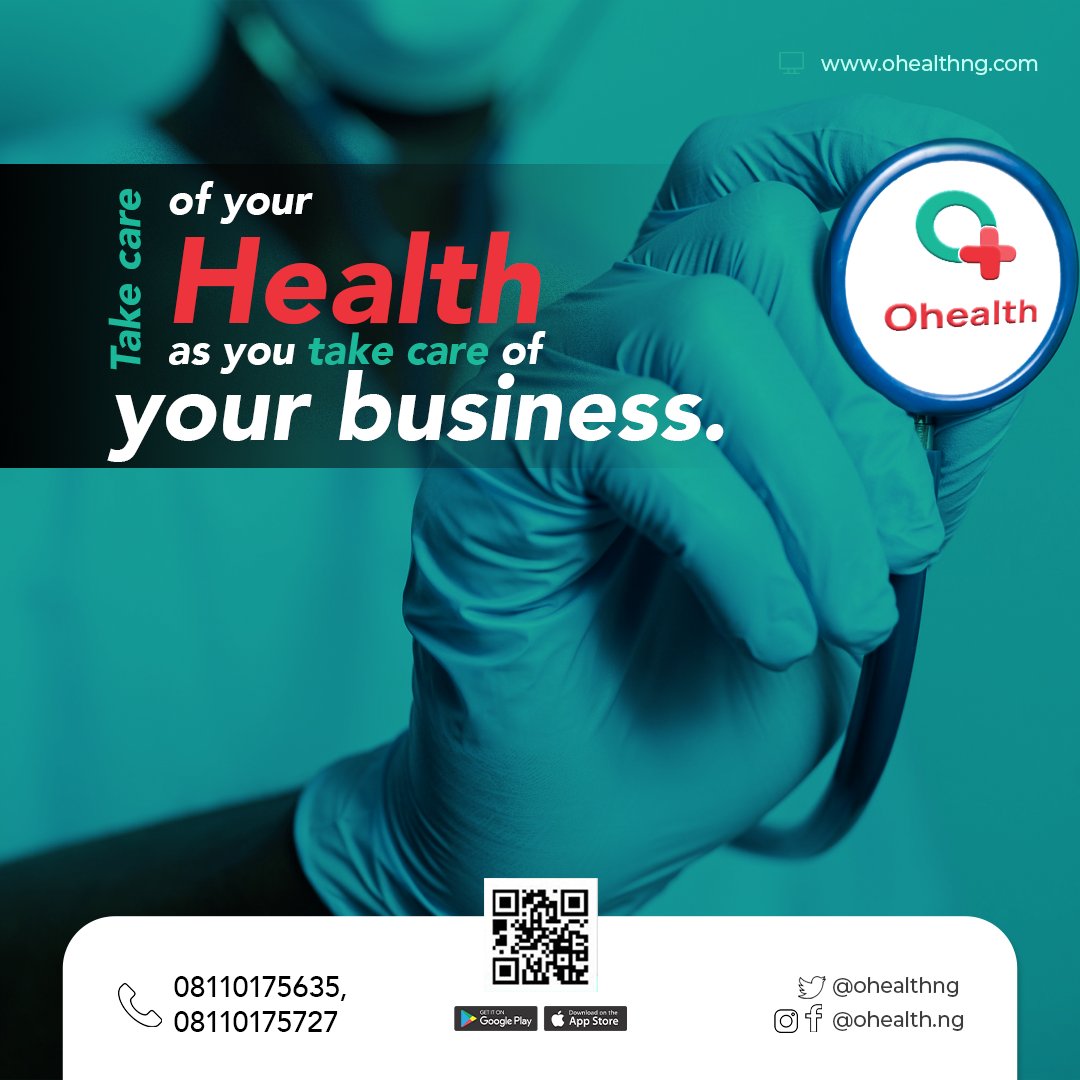 Ohealthng's tweet photo. The pressure is pitch high. The boss is demanding and you are sweating under the air conditioner. Remember to take deep breathe, drink a lot of water and donβt forget to do a health check.
#ohealth
Trends...
Dear Nigerians,
Option B
NASS https://t.co/Bgqj4qbuoG