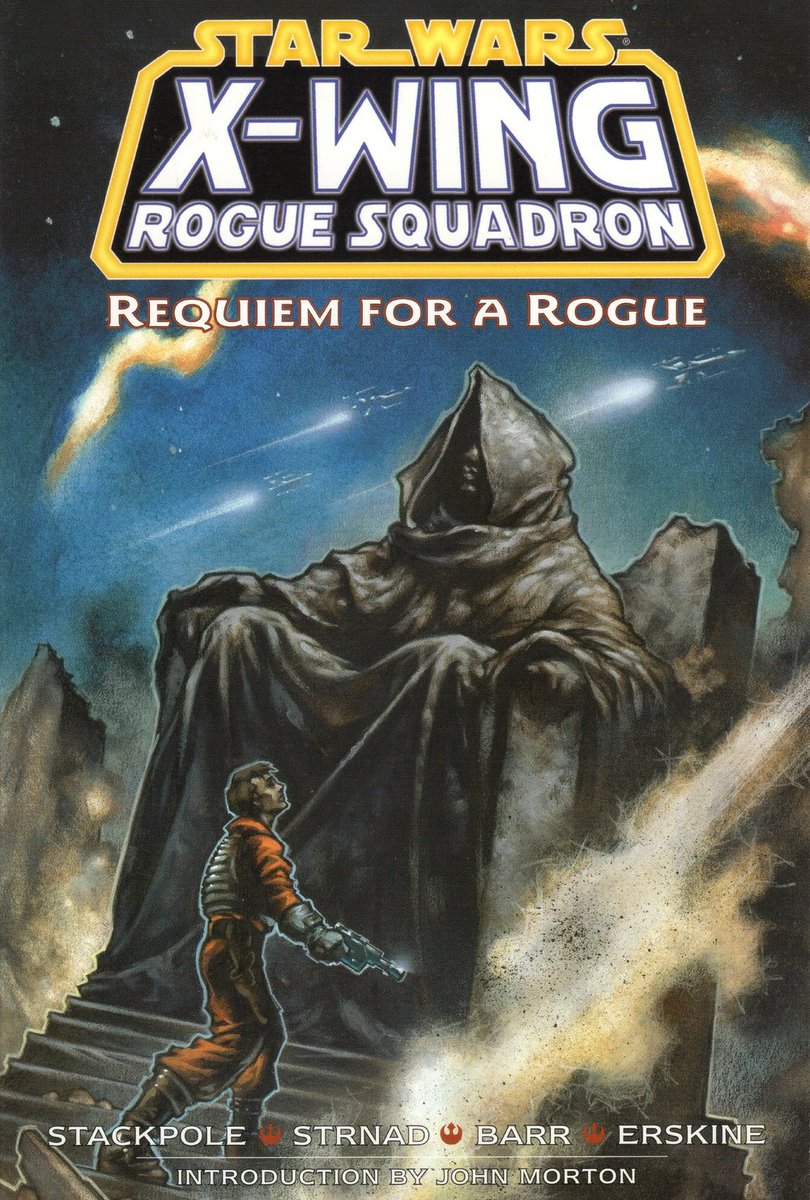 ibmmiller's tweet photo. @SWT_Channel @XwingQuotes @DarkHorseComics @Marvel @GenuineChitChat @StarWarsonHigh2 @EUCommando @Aaron_Skyguy @XDarthThunderX @XwingsHangar X-Wing Rogue Squadron, without a doubt. From the powerful Wedge origin story of The Phantom Affair, to the gritty Battleground: Tatooine, to the creepy Requiem for a Rogue, to the brilliant Rise of Isard arc introducing Baron Soontir Fel - it's magnificent! https://t.co/MYNdbfKicS