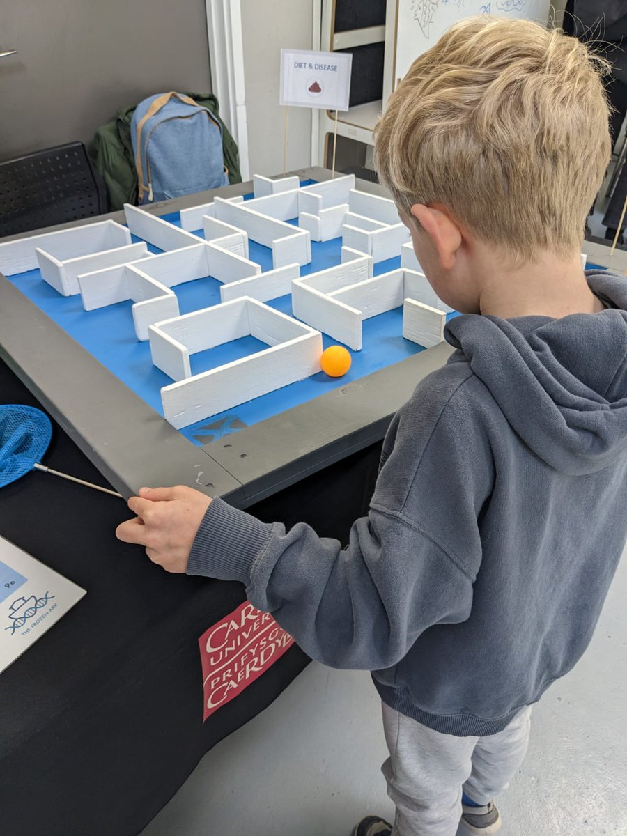 A big thanks to everyone who visited us this week at the Grange Pavilion during <a href="/CdfScienceFest/">Cardiff Science Festival</a> ! 

#NationalLottery #TogetherForOurPlanet #ARKS21stCentury #biobanking #endangeredspecies