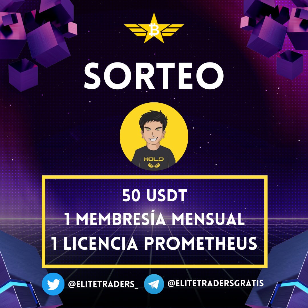 arnaupinto_'s tweet photo. 🔥 NUEVO SORTEAZO 🔥

En colaboración con Elite Traders, vamos a sortear un premio valorado en más de 120 #USDT 

Pasos a seguir:

1️⃣ Dale Like y RT a este tweet✅
2️⃣ Sigue a @arnau4bet y @elitetraders_✅
3️⃣ Menciona a 2 amigos✅

¡Mucha Suerte a Tod@s!🍀 https://t.co/c8OLR79jSI