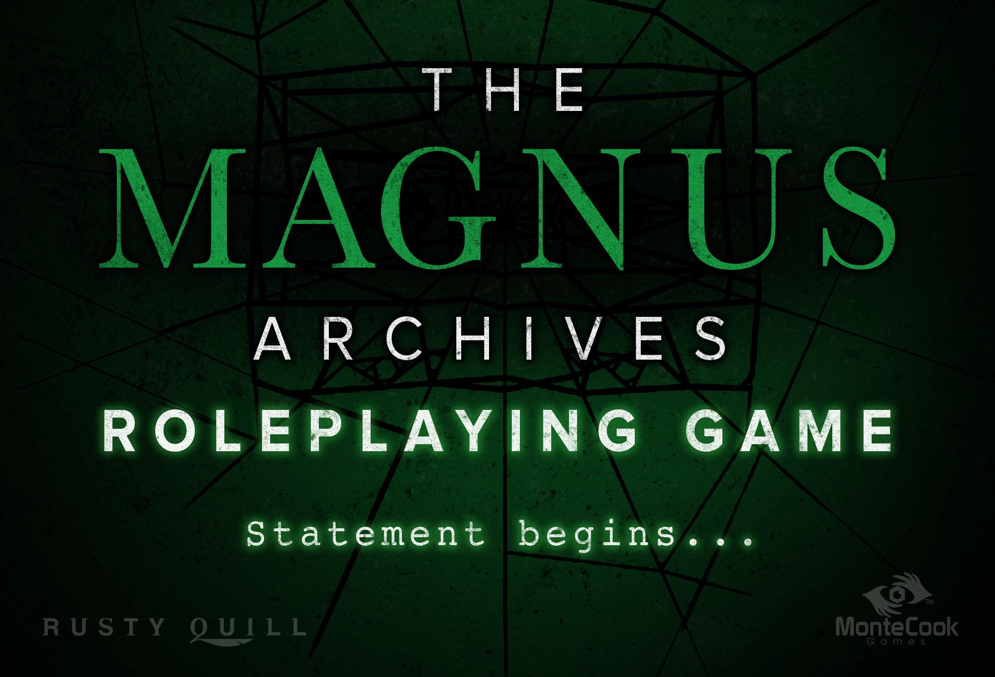 The Magnus Archives – Rusty Quill