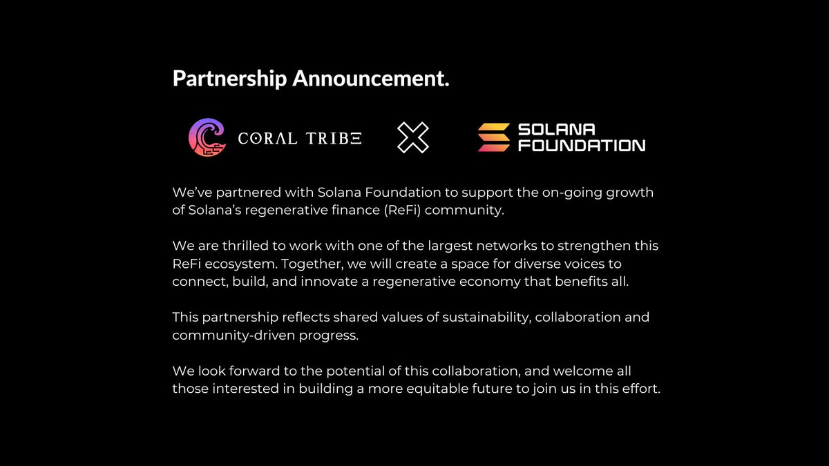 Coral Tribe 🌊 tweet media