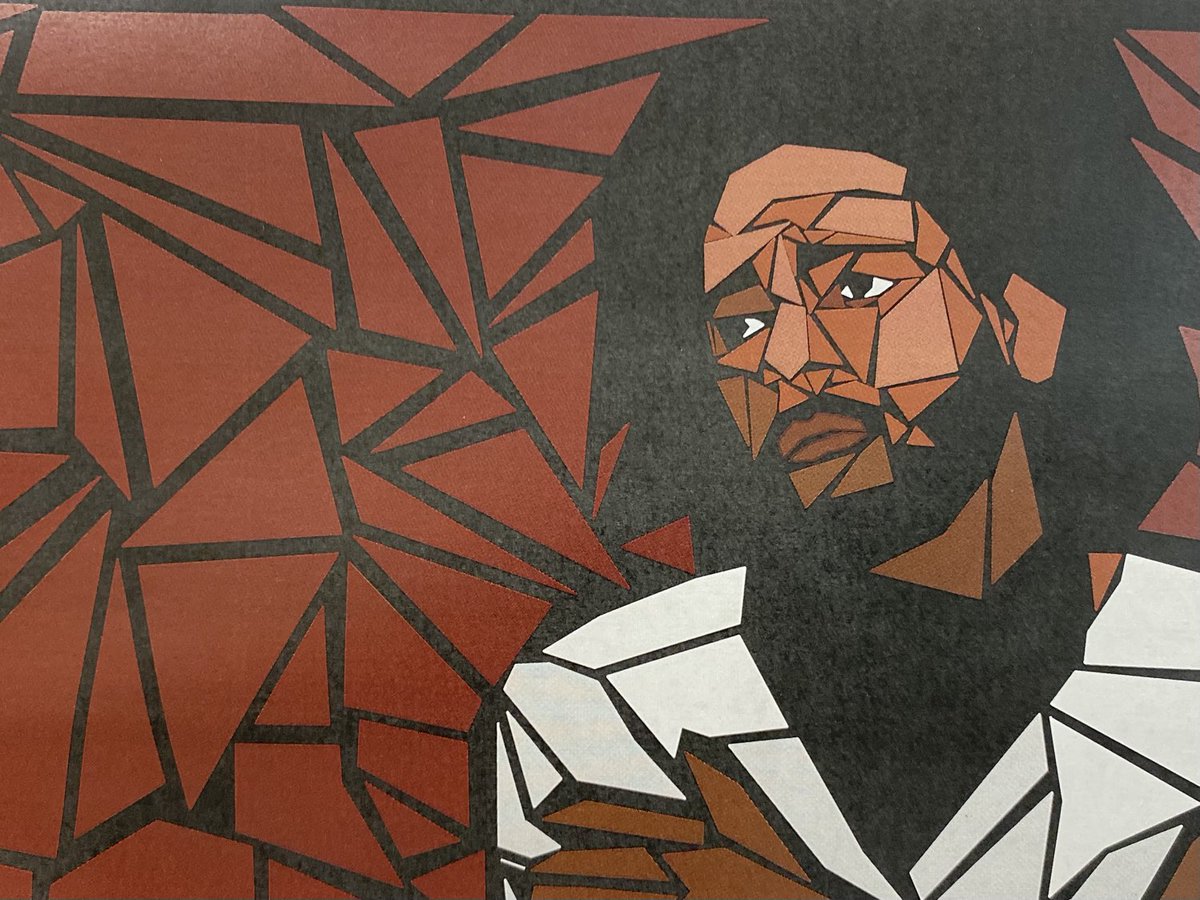 GLECART's tweet image. Celebrating Black History Month with mosaic portraits done by my middle school artists. Happy #FineArtsFriyay@glecpva ⁦@chandelart⁩ ⁦@HISDFineArt⁩