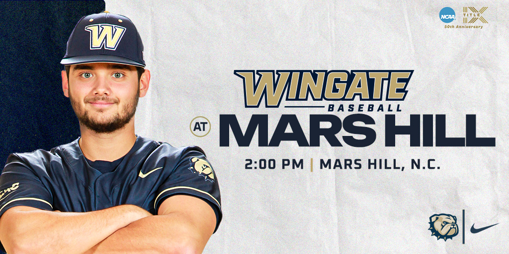 WU_Bulldogs's tweet image. GAMEDAY for @WingateBaseball ⚾️!!

🆚 @mhulions 
📍 Mars Hill, NC
⏰ 2 PM
📽️ bit.ly/BSBWatch
📊 bit.ly/3ITz8yA
📰 bit.ly/GameDay2-24-23

#OneDog #WUBSB