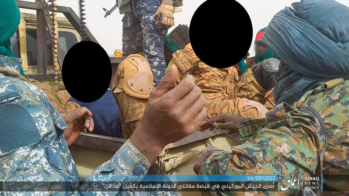 SimNasr's tweet photo. #BurkinaFaso l’#EI #Sahel revendique l’attaque de #TinEdiar #Oudalan « +70 morts, 5 capturés &amp; un véhicule, 27 motos, quantité d’armes/munitions capturées … alors qu’une colonne de l’armée essayait d’évoluer vers les positions [de l’#EI] » https://t.co/WRSpIkeudR