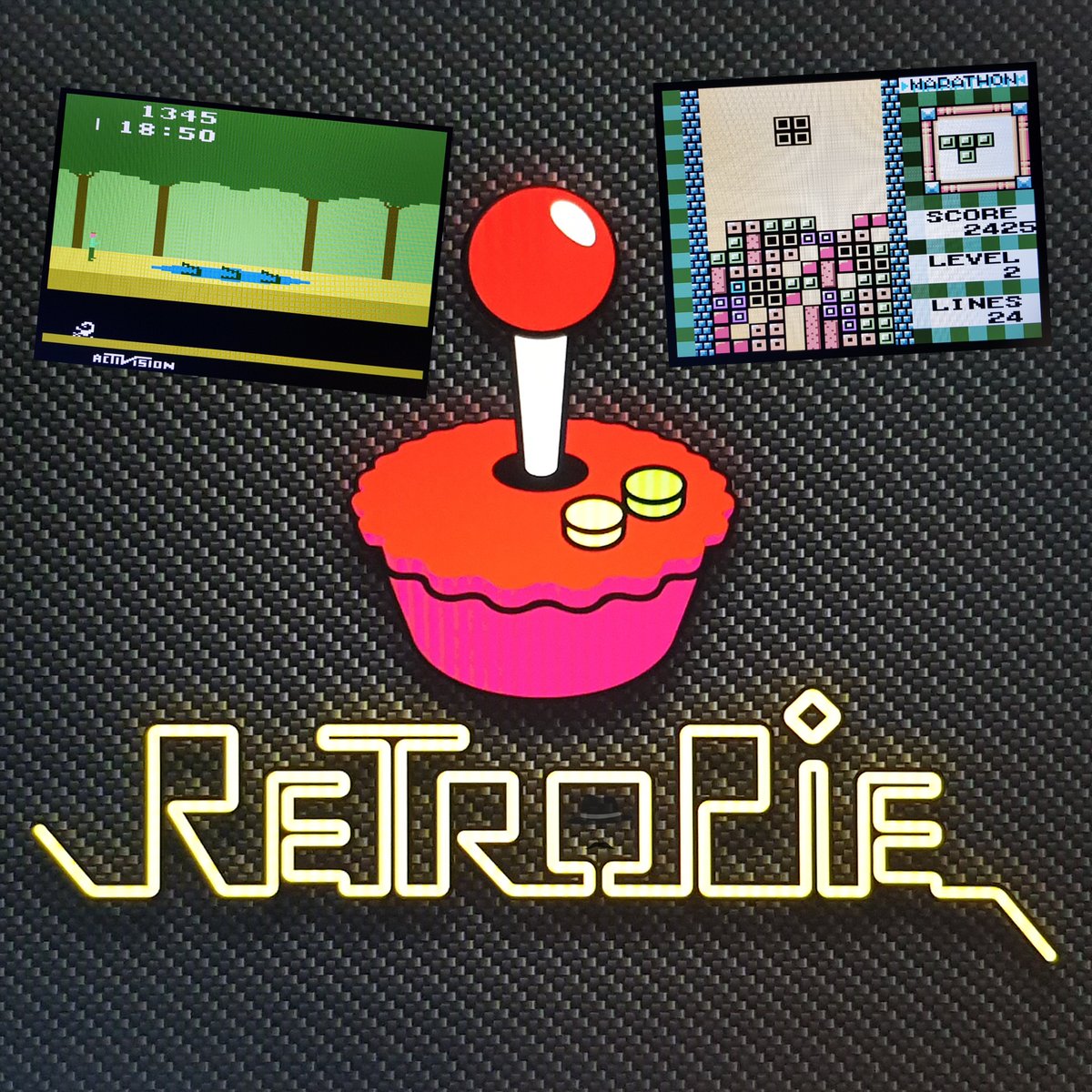 I installed #RetroPie on a #RaspberryPi 1 today! It is freakischly slow and can't run #Nintendo64, #PlayStation or even #C64 games, but I can run #Atari2600 and #GameboyColor games. #Retro #RetroComputer #RetroGaming #RetroGame #Commodore64 #Raspberry