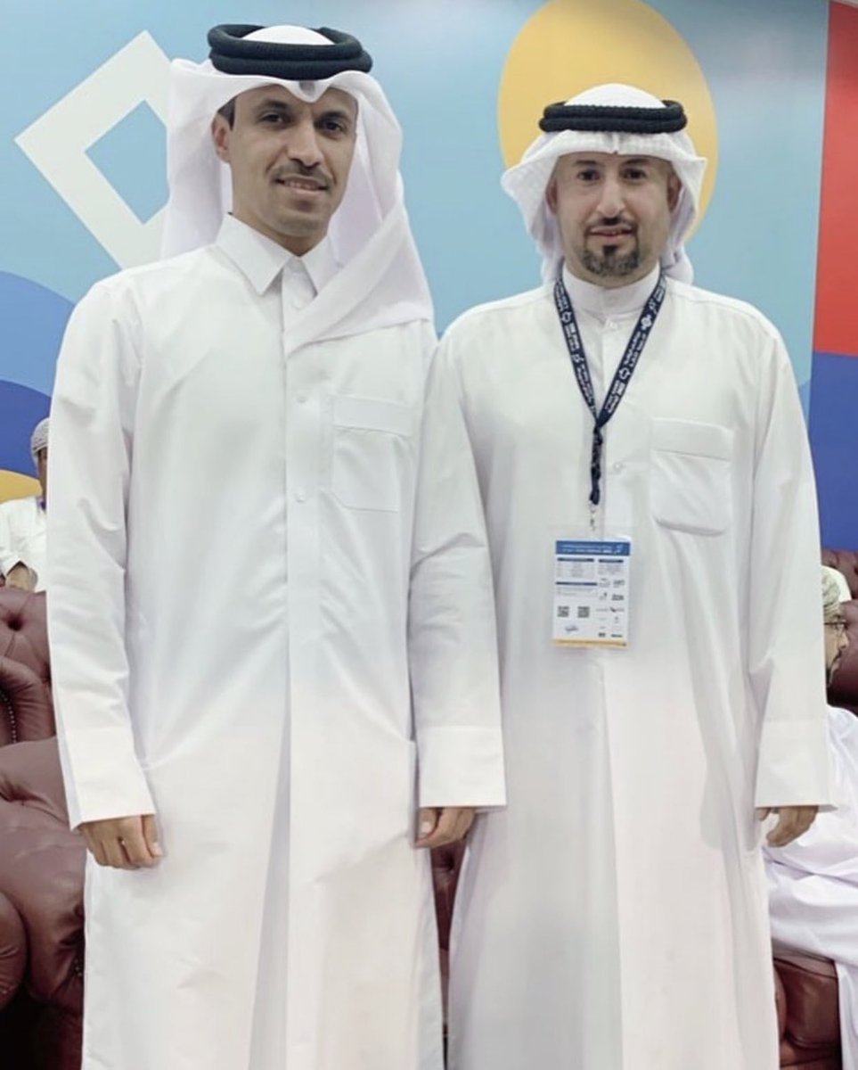 أتقدم بأجمل التهاني والتبريكات إلى أخوي العزيز #جاسم_بن_راشد_البوعينين بمناسبة تعيينه عضواً بالمكتب التنفيذي ونائباً لرئيس الاتحاد #القطري لكرة القدم 

واسأل الله له التوفيق والنجاح

<a href="/JassimAlbuenain/">جاسم البوعينين Jassim Albuenain</a> <a href="/JoaanBinHamad/">جوعان بن حمد</a> <a href="/hamad_alobaidly/">حمد العبيدلي</a> <a href="/QFA/">الاتحاد القطري لكرة القدم</a> <a href="/Bo3oof17/">عبدالرحمن العبدالجبار🇶🇦</a> <a href="/alialkuwari55/">علي بن غانم الربيعة الكواري</a> <a href="/qatar_olympic/">Team Qatar 🇶🇦</a>