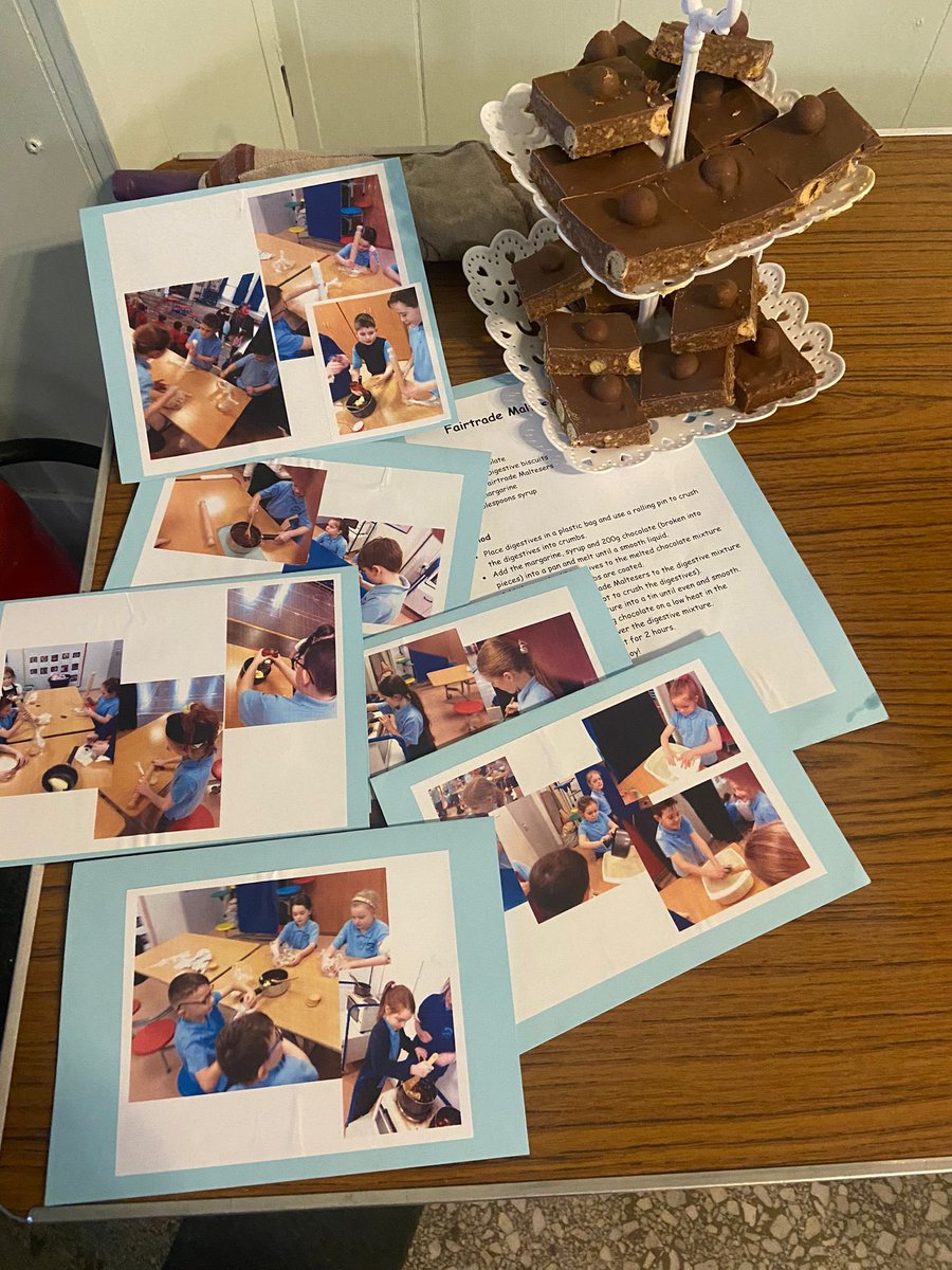 WallacePrimary's tweet image. Thank you to @rainbowturtleUK for welcoming our P3 children to the Fairtrade Baking Competition. The children had great fun and learned lots whilst celebrating Fairtrade fortnight. #learningtogether #respect @FairtradeUKEd