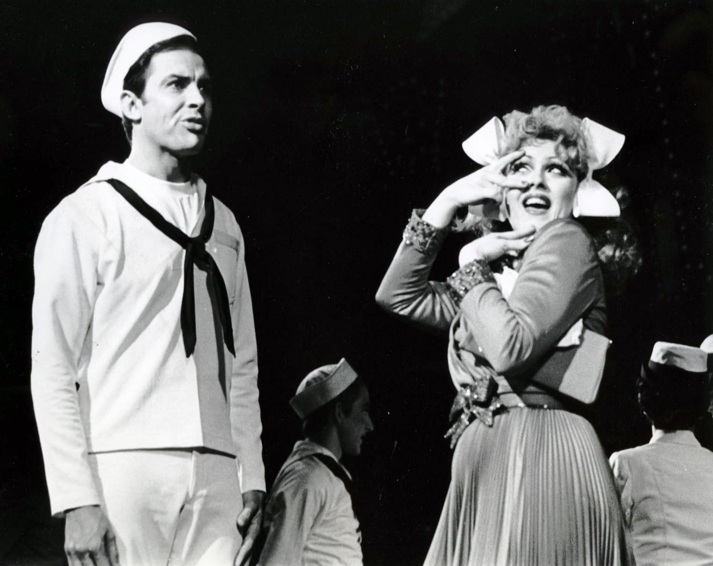 Happy 75th Birthday to Bernadette Peters!

Here is a photo of her as Hildy in the 1971 revival of \"On The Town.\" 