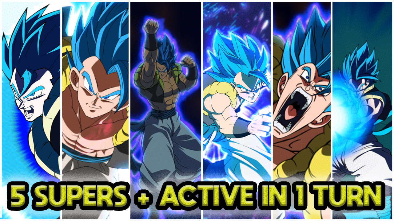 Dokkan World on X: 100% EZA STR LR GOGETA BLUE LEVEL 10 LINKS SHOWCASE!  Dragon Ball Z Dokkan Battle ➥  ➥    / X