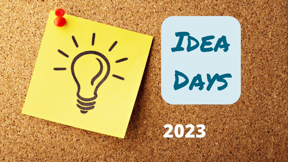 The last EDGE Idea Day for 2023 happens Nov 27, 1-2pm Eastern! Share your great idea and get feedback, and give feedback on other peoples' ideas! More information and registration here: catalog.churchx.ca/product?catalo…