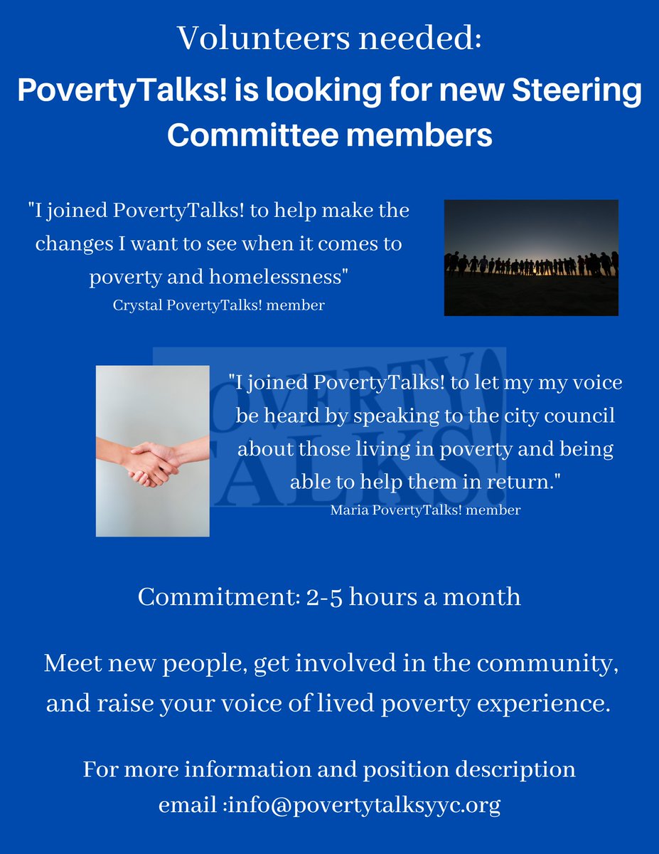 #yyc volunteers needed