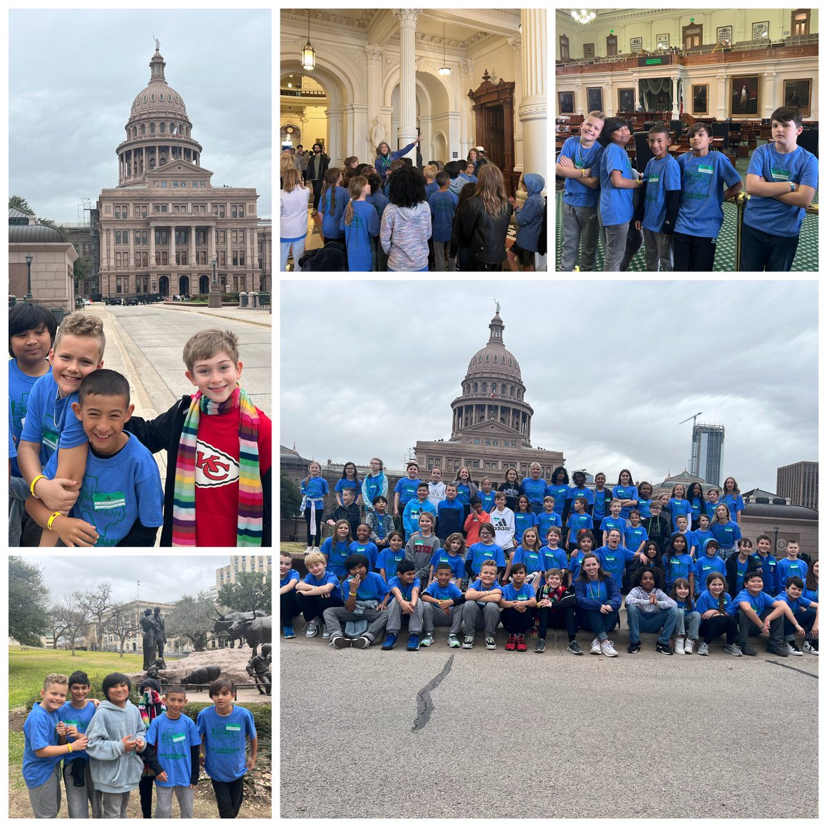 Make way for our future leaders! <a href="/WalkerElem/">Walker Elementary</a> 4th graders visiting the State Capital today 🏛️ Kids had fun while learning all about the Lone Star State ⭐️ And I also got to chaperone the best group ever- AGAIN! Way to represent Walker Stars! <a href="/mistyryoung/">Misty Young</a> <a href="/melanie_raleeh/">Melanie Raleeh</a>