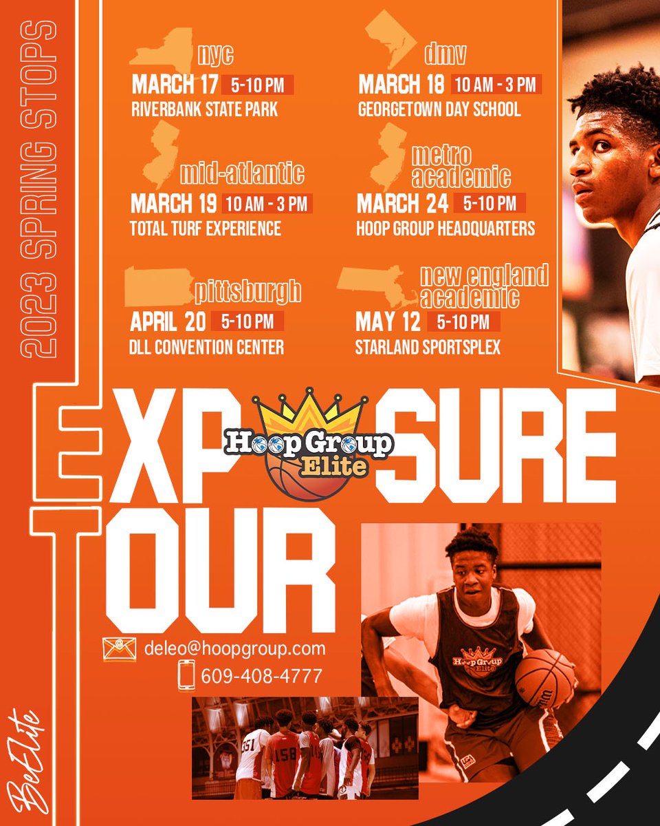 Hoop Group DMV Exposure Tour 📆 March 18th ⏰️ 10-3PM 📌 Georgetown Day School D2 D3 JUCO NAIA schools will be in attendance LOCK IN!!!!!