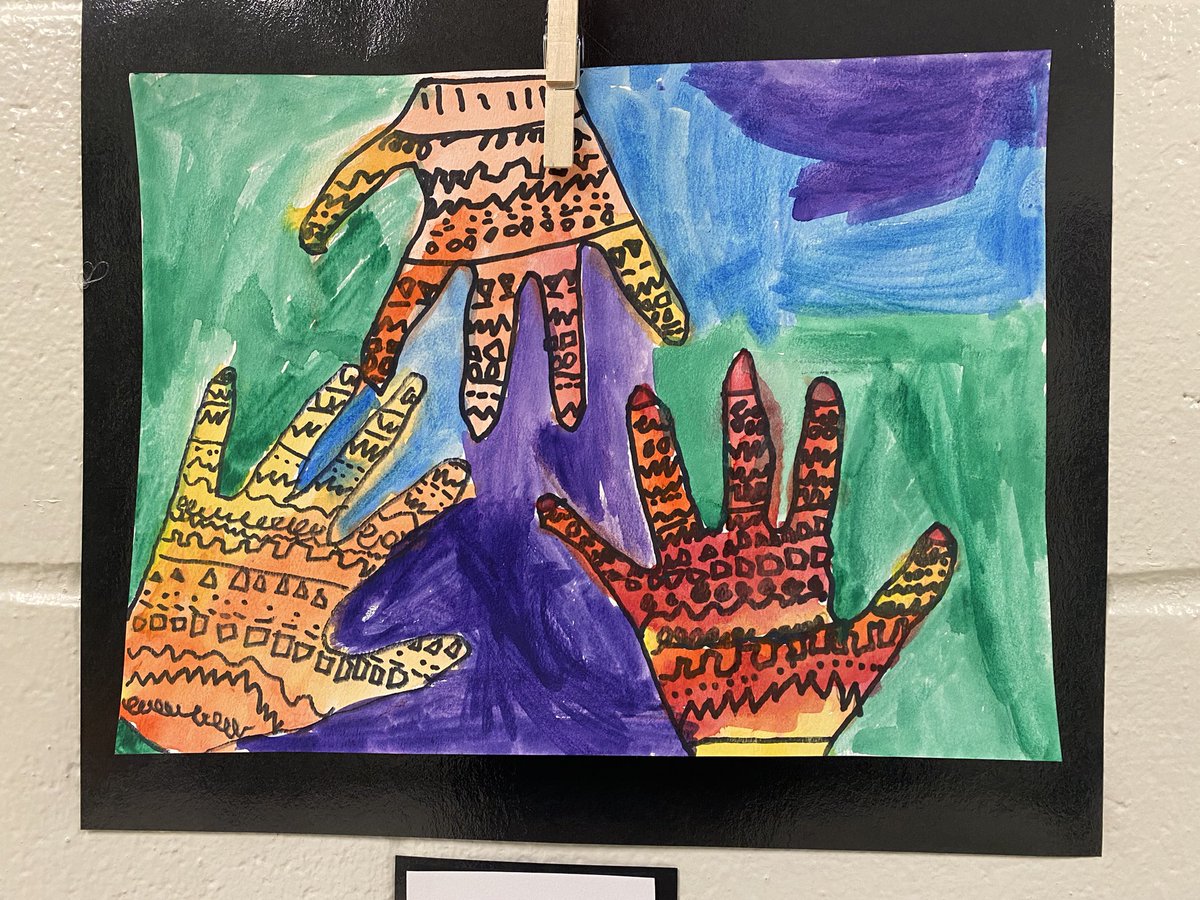Check out these amazing pieces of artwork by our K-3 students! 💙💛 🎨🖌️ <a href="/jkee10/">Jonathan Kee</a> <a href="/lmcartermd/">Lee Marvin Carter</a> <a href="/BrockMartinTN/">Brock Martin</a>