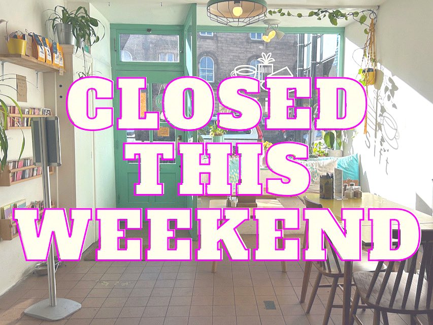 SiftOtley's tweet photo. sorry friends, closed this weekend : back on Monday, bright n breezy at 9am x #otley #visitotley https://t.co/Ggt86ZrQ1M