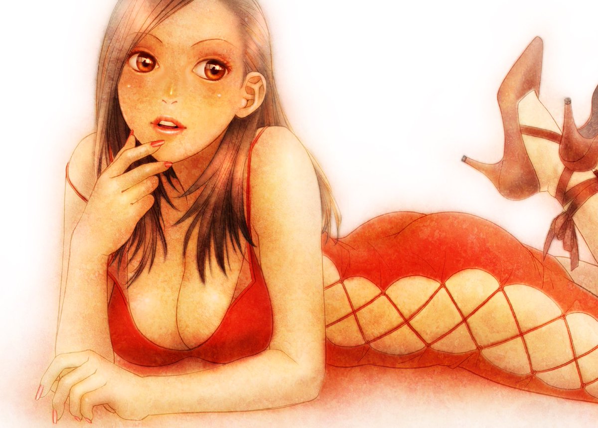 おはようございます🌞からの〜
おやすみなさい😴

仕事や仕事以外のやラクガキなどを元に修正加筆した悪あがき絵…↓

めちゃくちゃ修正してるんだけど…その2
前回のとこの絵は単行本「swing style」のカバーっス 