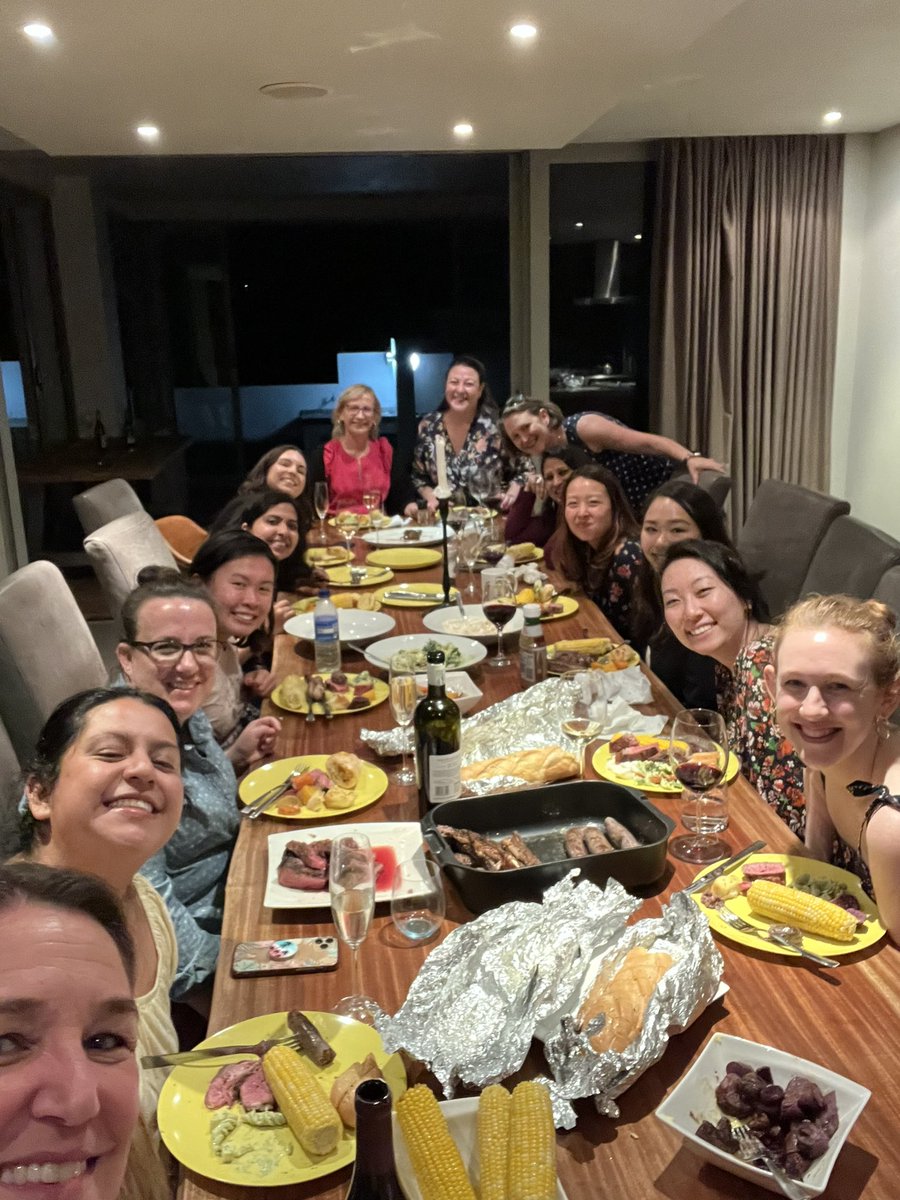Absolutely amazing. 14 (!!!!) #WomenInSTEM <a href="/ICHG2023/">ICHG 2023 Cape Town</a> #ICHG2023 changing the world. Love these inspiring, intelligent, fun friends/colleagues/collaborators in #epilepsy #genetics #RareDisease <a href="/CarvillLab/">Gemma Carvill, PhD</a>
