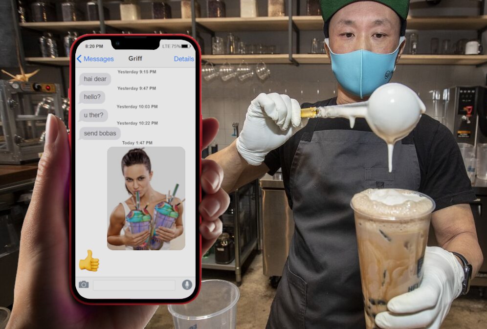 'Show me your bobas' contest! <a href="/GameStopNFT/">gamestopnft</a> 

Share a pic of your store / homemade boba tea in #showmeyourbobas on discord.gg/foreveralona

1st 🎁 Forever Bobabomb NFT + Role
2nd 🎁 <a href="/Jamience/">Jamience | GamestopNFT Creator</a> NFT + Role
3rd 🎁 Hisui's Dragonfire NFT + Role

Ends Mar. 1st @ 3PM EST <a href="/griff_loopring/">griff</a>