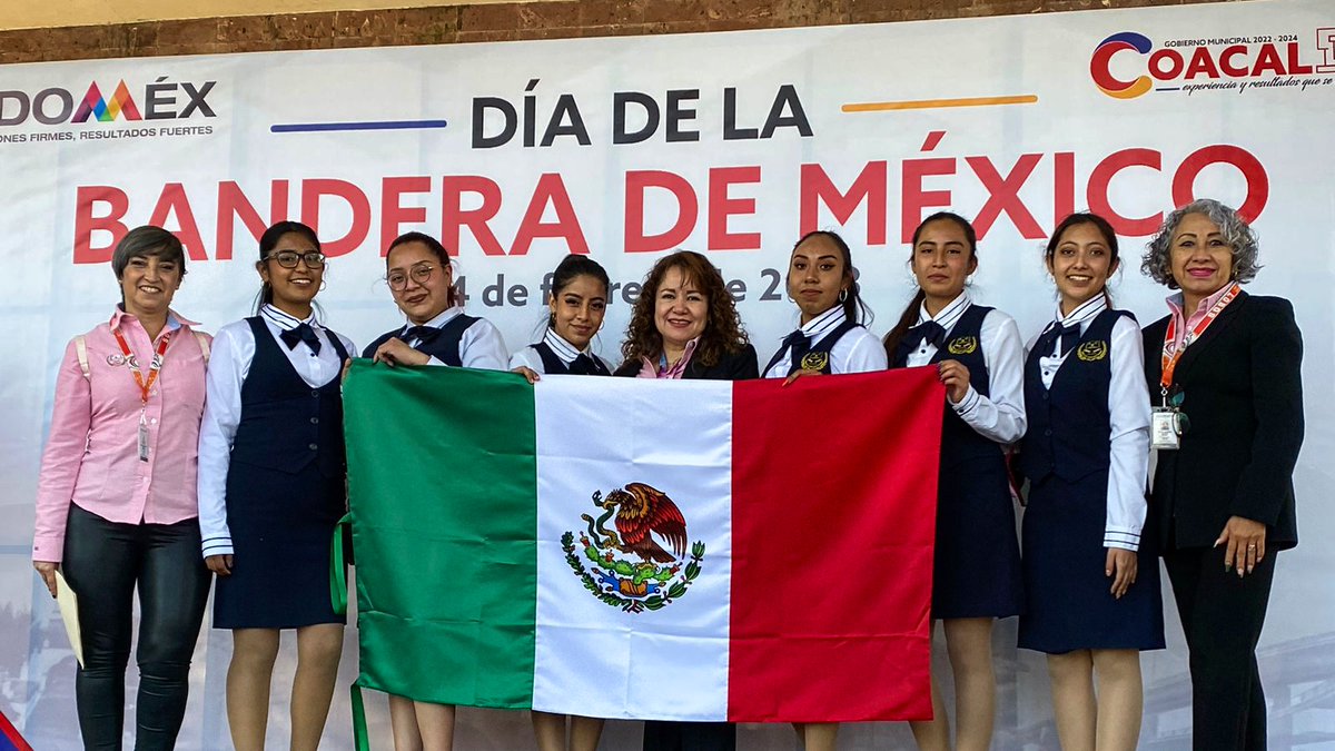 NormalCoacalco's tweet photo. Día de la Bandera, la @NormalCoacalco agradece al Mtro. David Sánchez por su compromiso con la educación https://t.co/uVdDgTzUjP