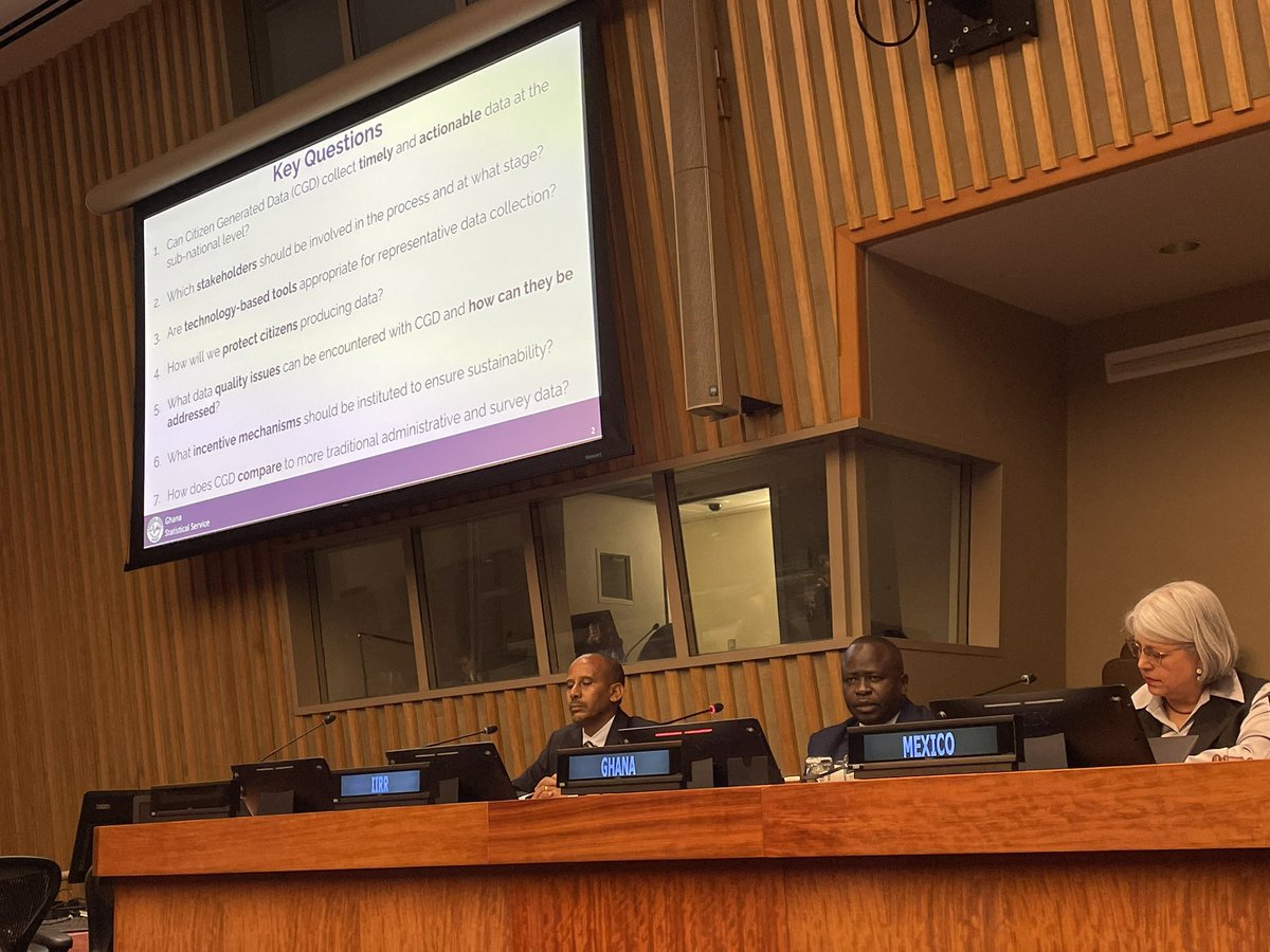 Data4SDGs's tweet image. Inspiring presentations from @INEGI_INFORMA’s @GMarquezColin, @StatsGhana’s @GV_Statistician, @PhilofDelphi and others on insights uncovered on gender-based violence, LGBTQ+ communities, and beyond. 

Some highlights 👇