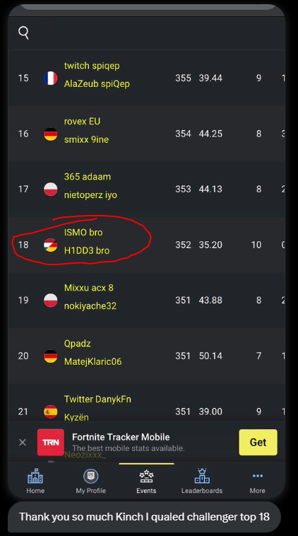 KinchAnalytics's tweet photo. It's amazing how some players have everything they need to succeed except for one piece of simple advice.
When you give it to them they go and qualify straight away 😃
I wonder how many other players are missing one tiny thing... https://t.co/jar4iTRAS6
