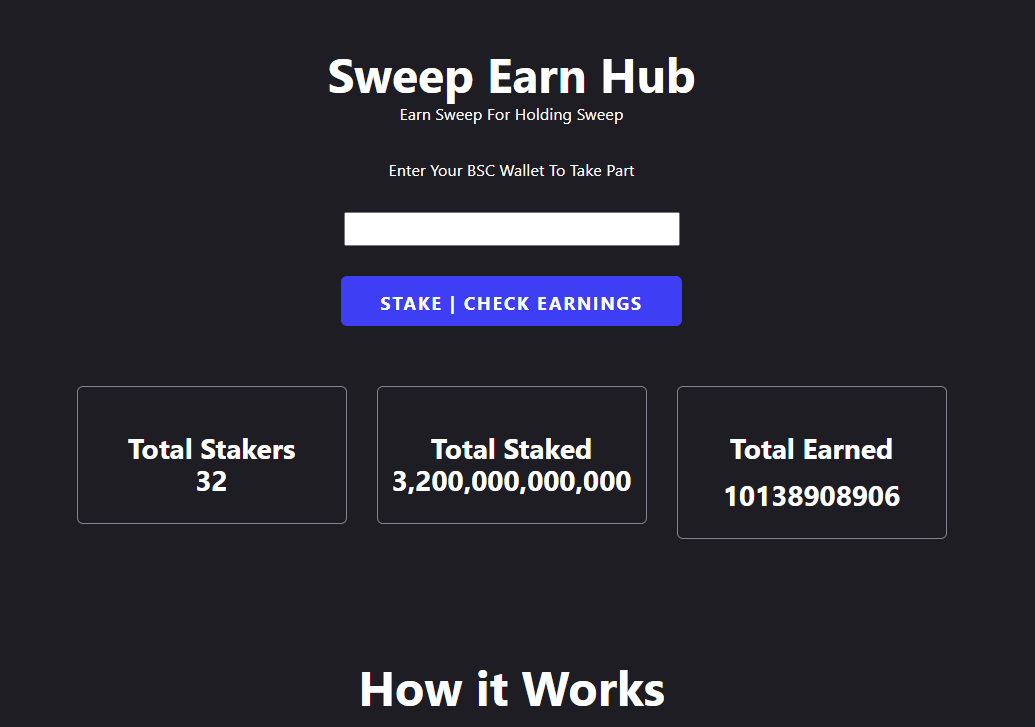 _MARCoEoMARC_'s tweet photo. Check out the new #SweepEarnHub
Stake and earn without moving anything from your wallets!!!
#SWEEPTOKEN πππππ
Use my referral code below π https://t.co/cdIvFkcI4c https://t.co/Nkx2sRjopx